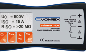 Neumann hat sein Messgeräteportfolio für Photovoltaik um den Solarmex 1000 erweitert.